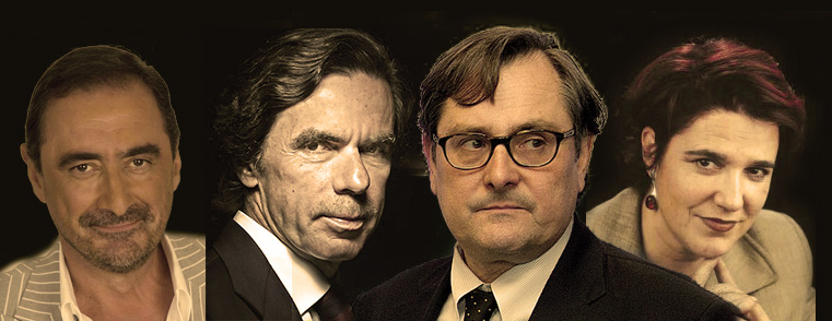 Los prosionistas españoles más famosos: Aznar, Rahola, Marhuenda y Herrera Los prosionistas más famosos: Aznar, Rahola, Marhuenda y Herrera